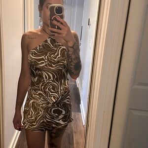 Skirt and halter top set